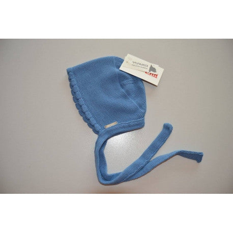 Ensemble d'hiver fille: bonnet et snood, lilas, avec deux pompons, avec liens, Zori | AGBO