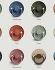 Frigg Coloured Pacifier - Classic Baked Clay 2 Pack