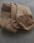 Openwork Side Warm Tights Camel
