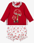 Foque Red Mushroom Set