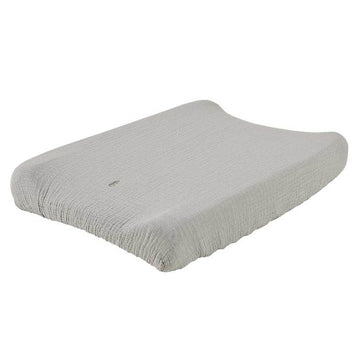 Garbo&Friends Thyme Muslin Changing Mat Cover/Bassinet Fitted Sheet