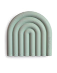 Mushie Rainbow Teether Cambridge Blue