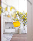 Solvej Baby and Toddler Canvas Swing, Kowhai Yellow