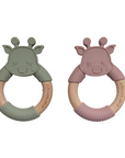 Giraffe Teether Sage