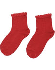 Short Lace Socks Red | Condor
