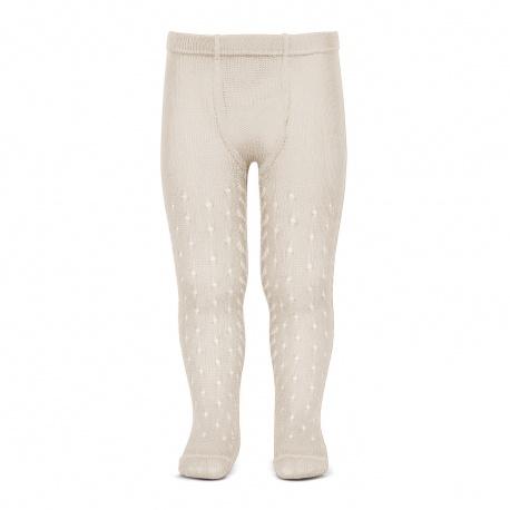 Openwork Tights Linen | Condor