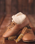 Short Lace Socks Linen | Condor