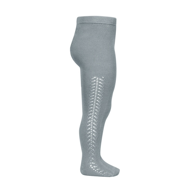 Openwork Side Warm Tights