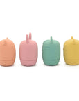 Silicone Animals Bath Toy Set