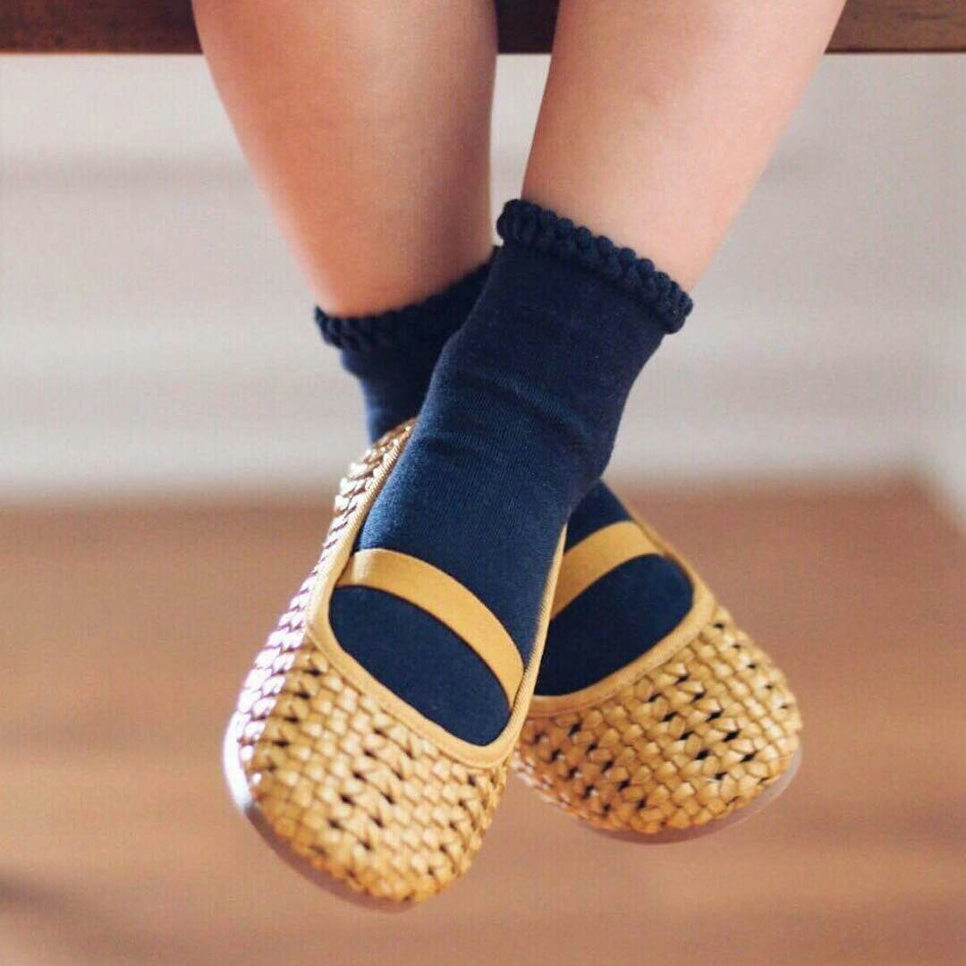 Plain Sock with Detail Cuff | Condor