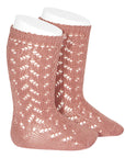 Warm Crochet Socks Teracotta