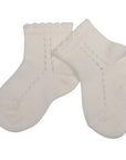 Short Lace Socks White | Condor
