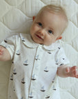 Fledge & Thread Romper - Sailboat