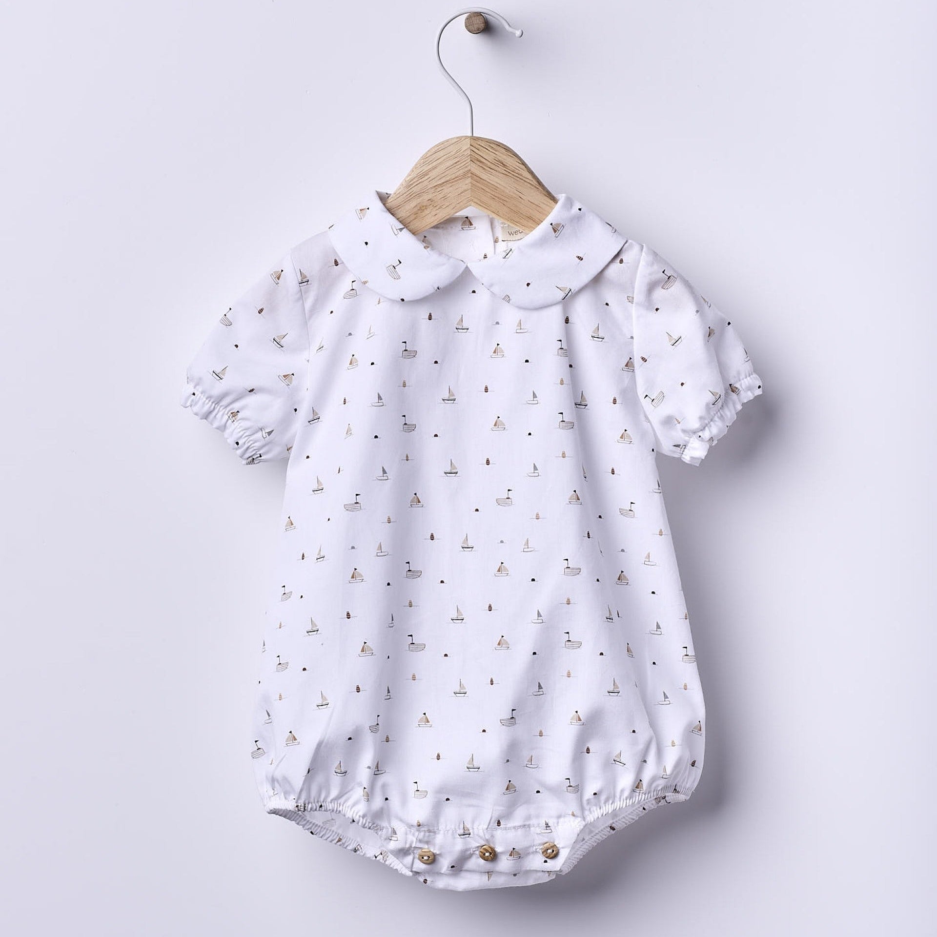 Wedoble Romper – Sailboat Print