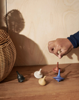 ferm LIVING Spin Tops Set of 5 - Multi