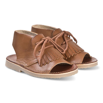 Young Soles Agnes Leather Sandal Tan
