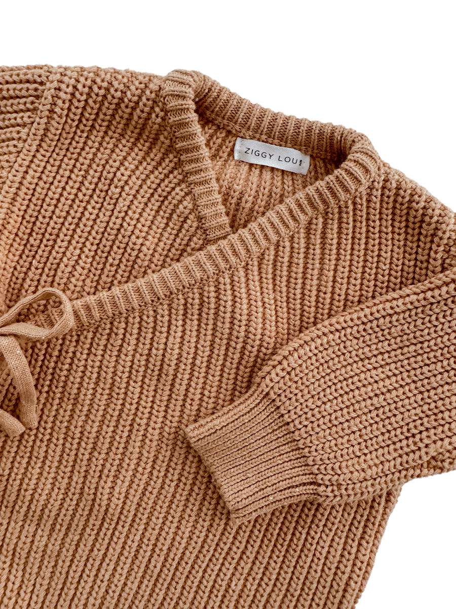 Ziggy Lou Kimono Romper Maple Fleck