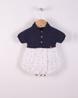 Wedoble Polo Shortie – Sailboat Print