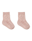 Wedoble Booties – Organic Cotton | Boundless Love Pink