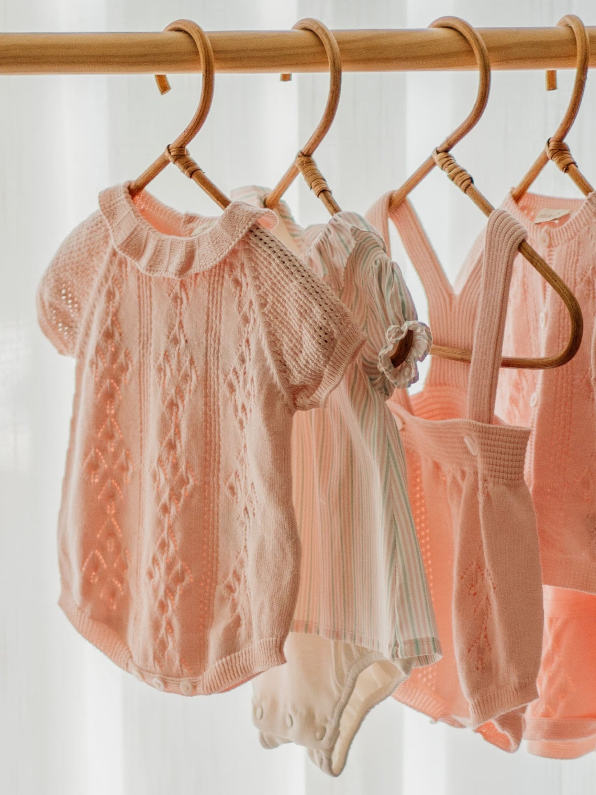 Wedoble Frilled Romper – Organic Cotton | Boundless Love Pink