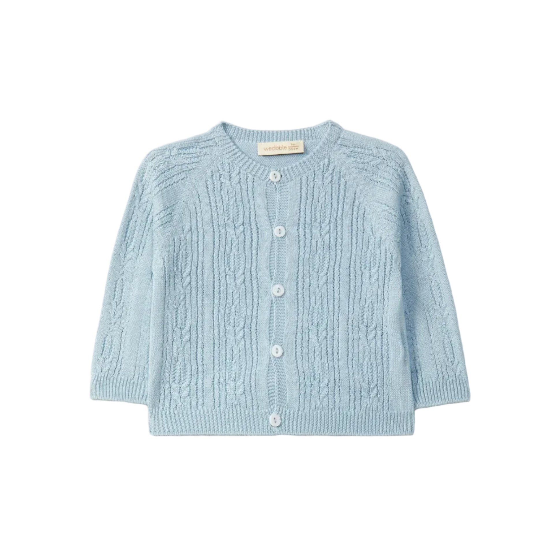 Wedoble – Cardigan | My Tiny Friends Blue