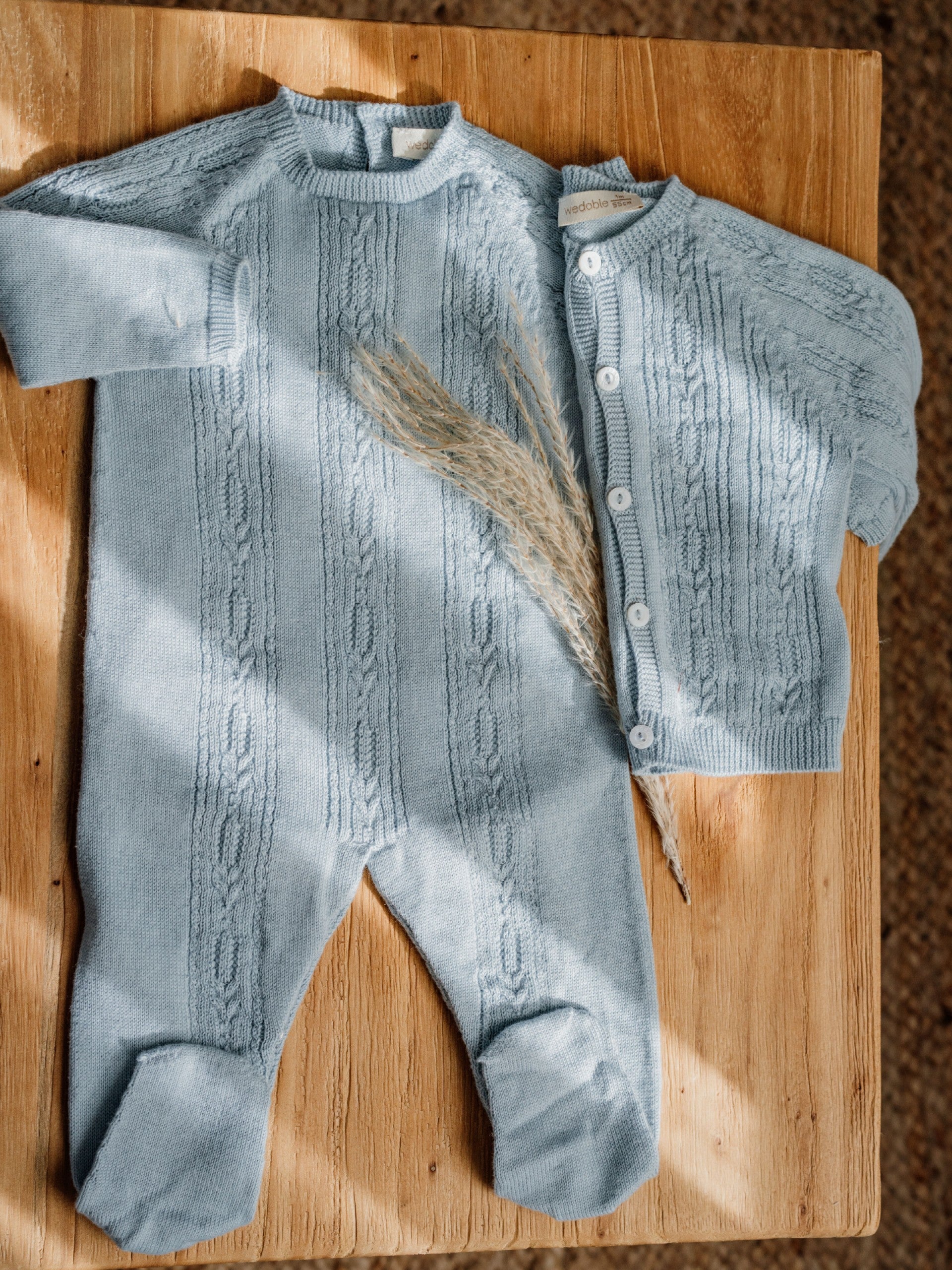 Wedoble – Cardigan | My Tiny Friends Blue