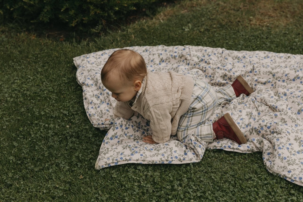 Garbo&amp;Friends Dainty Filled Muslin Blanket