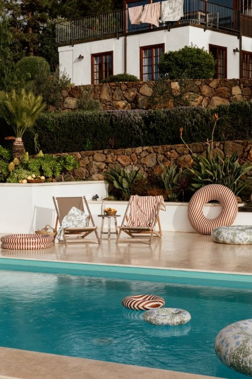 Garbo&amp;Friends Plumbago Swim Ring Large 120cm