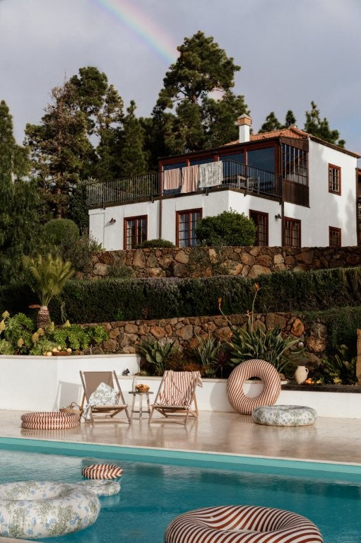 Garbo&amp;Friends Plumbago Swim Ring Large 120cm