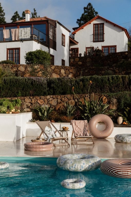 Garbo&amp;Friends Plumbago Swim Ring Large 120cm