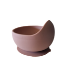 Blush Silicone Suction Bowl