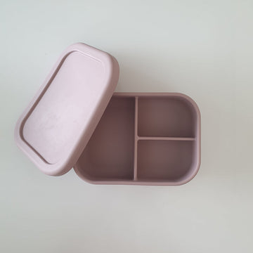 Silicone Bento Lunchbox Blush Pink