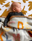 Castle Alphabet Baby Throw