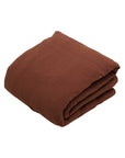 Garbo&Friends Cinnamon Filled Muslin Blanket