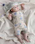 Garbo&Friends Plumbago Baby Hooded Towel