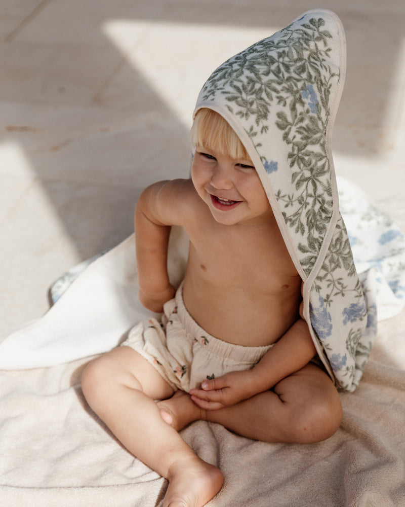 Garbo&Friends Plumbago Baby Hooded Towel
