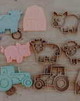 Kinfolk & Co Mini Farm Eco Cutter Set