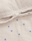 Garbo&Friends Bleu Muslin Bed Set Cot