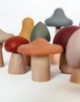 Silicone Mushroom Toy Set