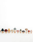 Silicone Mushroom Toy Set