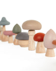 Silicone Mushroom Toy Set