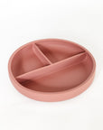 Desert Rose Silicone Suction Plate