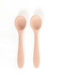 Blush Silicone Spoon 2 Pack
