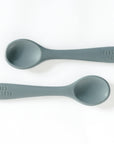 Denim Silicone Spoon 2 Pack