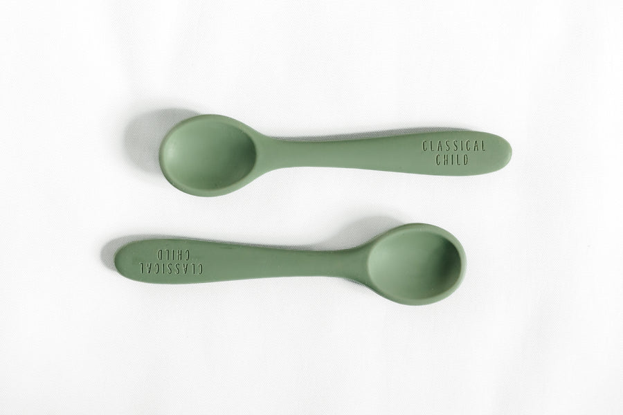 Sage Silicone Spoon 2 Pack