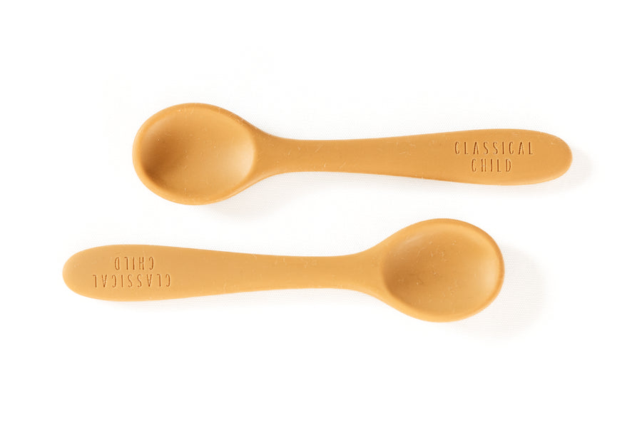 Ochre Silicone Spoon 2 Pack