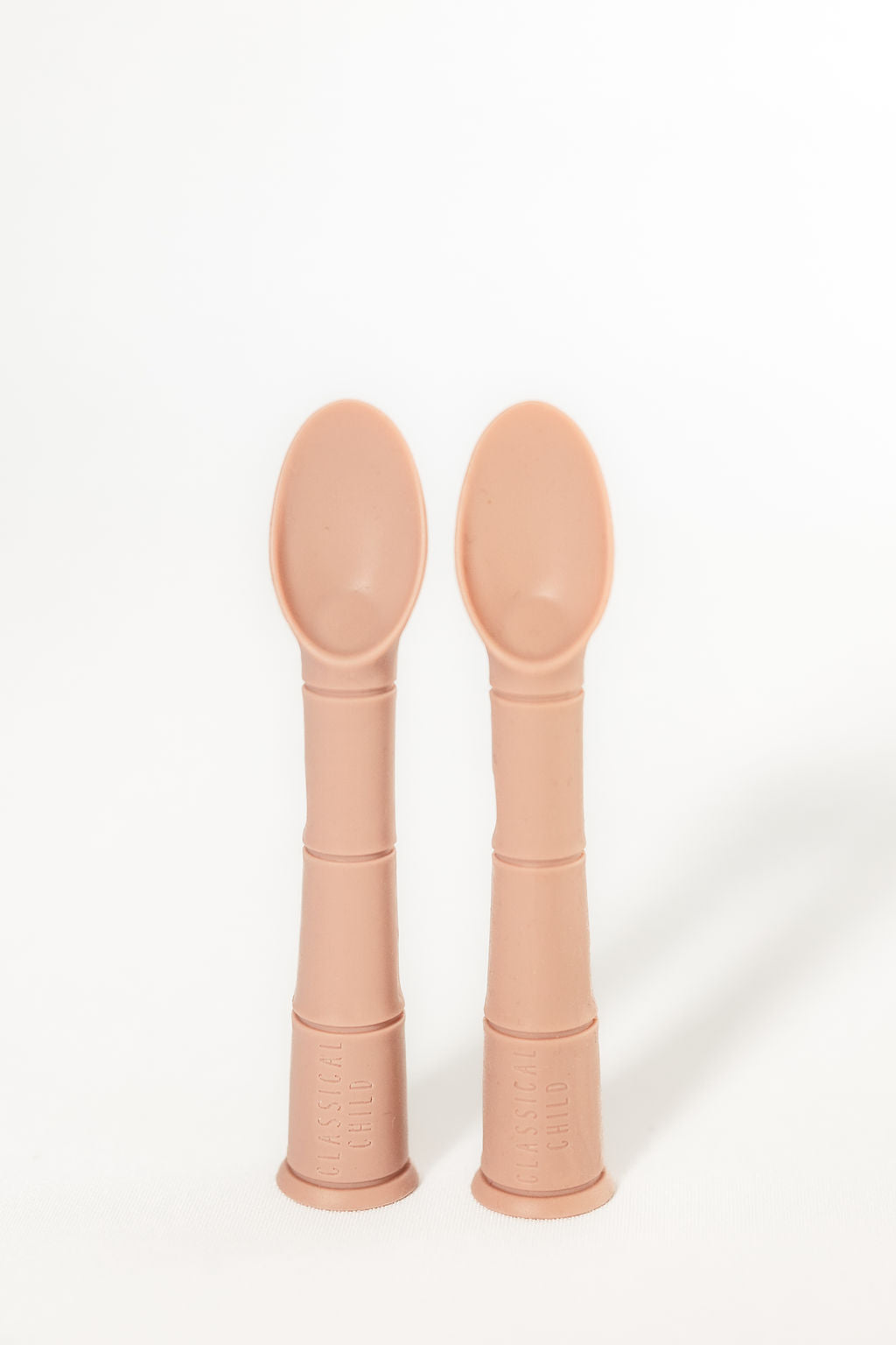 Blush Silicone Beginner Baby Spoon 2 Pack