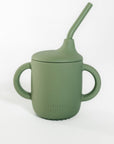 Sage Silicone Toddler Cup