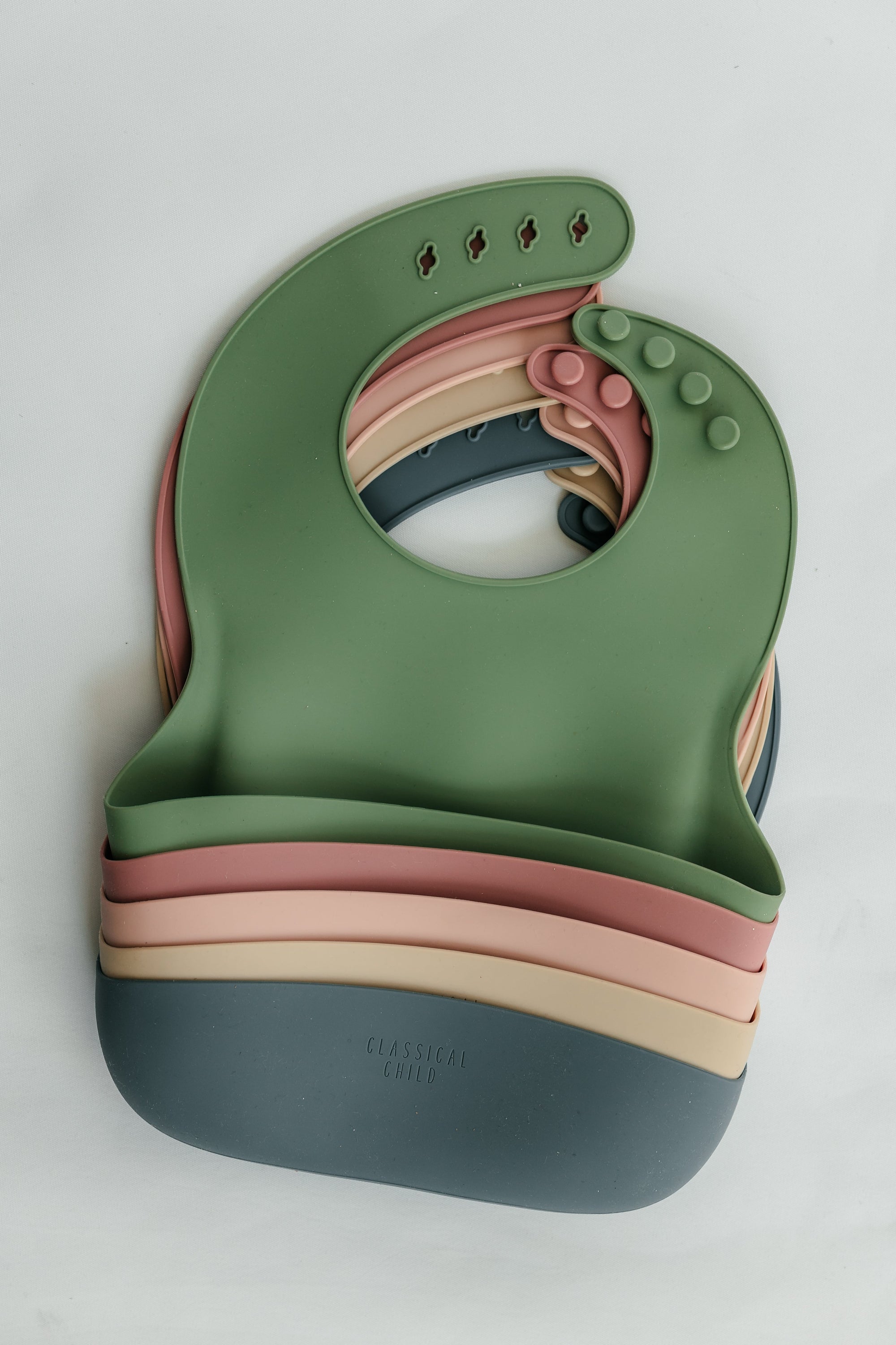 Sage Silicone Bib