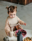 Linen Silicone Toddler Cup